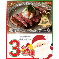 【プレゼントキャンペーン開始】ミヤチク公式SNSから簡単応募！宮崎牛のクリスマスプレゼントが届くかも!? 🎅