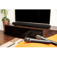 カラオケサウンドバー 自宅がカラオケボックスに！家庭用カラオケサウンドバー KARAxKARA