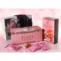 キュートなハート型(ハート)PABLO監修のクランチチョコ～濃厚いちごチーズタルト～が全国のアミューズメント施設限定で12月下旬より順次展開スタート！