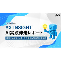 【AX INSIGHT｜AI実践伴走レポート2025年12月号】株式会社AX、進行中のプロジェクトから見えるAI活用の現在地を公開