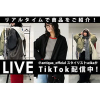 「“見て終わり”はもう古い」antiquaがTikTok LIVEを活用したライブコマース配信を本格始動