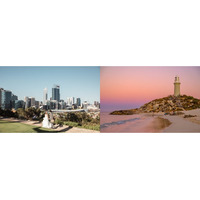 カップルのメモリアルな旅行先、西オーストラリア州