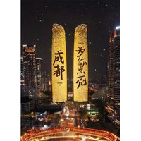 「成都があなたのためにライトアップ」大みそか祝賀会が交子大道で成功裏に開催