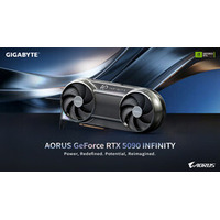 GIGABYTE、CES 2026で革新的な冷却技術とコンパクト設計を採用したAORUS GeForce RTX(TM) 5090 INFINITYグラフィックスカードを発表