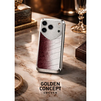 ゴールデンコンセプトから、厳選されたエキゾチックレザーをまとったマルーンカラーの iPhoneケース ＆ Apple Watchストラップ が新登場。