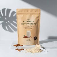 ご好評のソイプロテインが、食感も栄養も進化してリニューアル！つぶつぶ食感が楽しい「つぶつぶアーモンド入りソイプロテイン」再登場