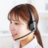 長時間でも快適！テレワークとコール業務を支える片耳ワイヤレスヘッドセットを発売