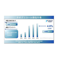 チオグリコール酸市場規模、シェアレポート、成長動向およびメーカー別分析（2025～2035年）