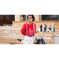 旬なシルエットと、自然な抜け感をプラスしてくれる女性のためのジーンズブランド、SOMETHING（サムシング）とFREAK’S STOREのコラボレーションアイテムが登場！