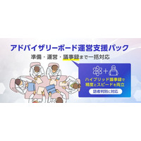 製薬企業向け「アドバイザリーボード運営支援パック」提供開始