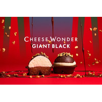 北海道発・生チーズケーキ「チーズワンダー」より、ショコラナッツ生チーズケーキ新作「GIANT BLACK」誕生。極限の“生”が、ショコラと出会う。生ガトーショコラと生チーズムースが融合！