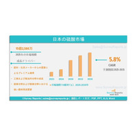 日本硫酸市場の動向、トレンド、メーカー別シェア、市場規模、成長、需要、機会および2035年までの予測
