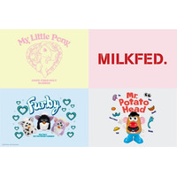 MILKFED.（ミルクフェド）がFurby（ファービー）、My Little Pony（マイリトルポニー）、POTATO HEAD（ポテトヘッド）とのコラボレーションアイテムを発表。