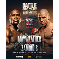 Floyd Mayweather、アテネで開催される「BATTLE of the LEGENDS」でギリシャの英雄