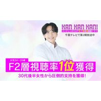 5分で学べる韓国語番組『KAN・KAN・KAN！』第2期千葉テレビ放送でF2層視聴率1位を獲得！