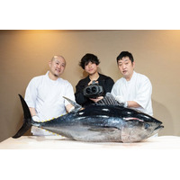 【世界初】マグロ解体ショーをイマーシブ動画で撮影。SNS総フォロワー数40万人超の「鮨屋のまさる」が熱狂の撮影現場に！登録者100万人超の人気大食いYouTuber「えびまよ【海老原まよい】」も来店！