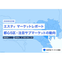 最新不動産マーケット動向レポート「エスティ マーケットレポート」2026年2月号を配信開始