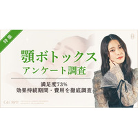 【グロウナビ】【100人調査】顎ボトックスの満足度は73%｜効果実感まで「～1週間」44%で最多！