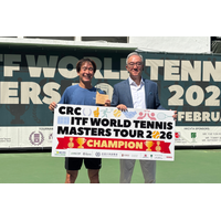 【テニス】福田勝志プロがITFマスターズで2回目の優勝 MT200香港CRC
