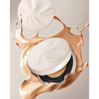 セザンヌからクッションファンデが新登場！ 薄膜カバーでつるんと艶肌が続く、美容液発想のファンデーション