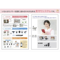 IoT見守りシステム「Happiness絆/ハピネス　キズナ」が、ケアテックス東京にて、４ブース、メイン通路沿いで出展します。