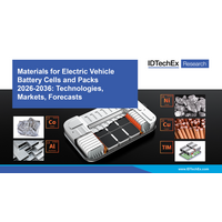 『電気自動車用バッテリーセル＆パック材料』 の技術、トレンド分析、10年間市場予測・分析をまとめた最新版の調査レポートをIDTechExがリリースしました。