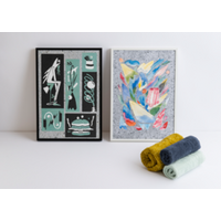 オーガニックコットン端材をアートに再生する共創プロジェクトを開始