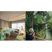 野生生物をテーマにした客室、朝食、アトラクションチケット付きで、シンガポールのビーチロードにあるParkRoyalで体験できるファミリーアドベンチャー