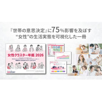 日本女性6,358万人のうち、購買意思決定に強い影響を持つ4,900万人を網羅！「女性クラスター年鑑2026」3月1日発売