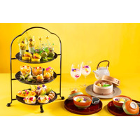 富山のホテルで南砺市産エディブルフラワーが彩る贅沢な時間を。“マンゴーとメロン”を主役にしたアフタヌーンティーが4月より登場！