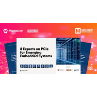 マウザー、MicrochipとSamtec共同で新しい組込みシステム向けPCIe設計を解説したeBookを公開