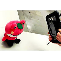 株式会社スピードは、ゲームや映画、アニメなどで培ったエンターテインメントのノウハウと３DCGの技術を活用し、スポーツ分野において、来場者が楽しめるARアプリを開発、提供しました。