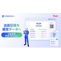 CAREECON Plus 施工管理機能に「出面管理」が登場