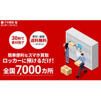 ゲオ、生活動線での「ついで買取」を実現。最短30秒で買取申込完了全国のPUDOステーションなどで、24時間発送可能な新サービス開始
