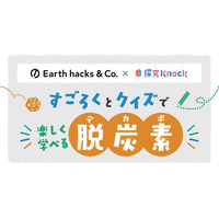 Earth hacks、QuizKnockとコラボし、中高生向け探究型学習教材「すごろくとクイズで楽しく学べる脱炭素」を公開