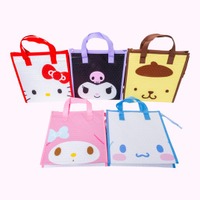 【サンリオキャラクターズ】ハローキティやクロミたちの「お顔」がそのままバッグに！「不織布ランチバッグ」がスケーターから新発売！