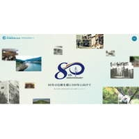 中央開発株式会社、創立80周年記念サイトを公開