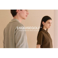 ゴルフウェアブランド「ESUQUISE GOLF（エスキースゴルフ）」が、 2026 SPRING & SUMMER COLLECTIONより、初のメンズラインを発表。