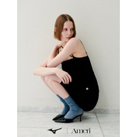 総合スポーツ用品メーカーMizuno(ミズノ)と、ファッションブランドAmeri(アメリ)のコラボレーション涼感素材『アイスタッチ』を使用した“魅せる機能性インナー”を展開