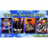 『龍が如く８外伝 Pirates in Hawaii』『ソニックレーシング クロスワールド』がセールに登場！3月20日（金）より、Steam Spring Sale 開催！