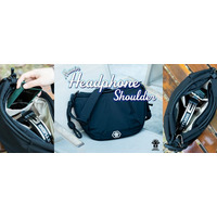 【MUSIN ORIGINAL】株式会社MUSINは、ガバッ！！っとヘッドホンを収納できる、大容量仕様のオリジナルショルダーバッグ 『MUSINヘッドホンショルダー』を、3月19日(木)より発売！！