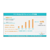 マリネおよびドレッシング市場は2035年までに133億米ドルに達すると予測される｜年平均成長率（CAGR）は4.6%である。