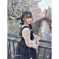 Meituに桜を「満開」にする新機能が登場。開花状況に左右されない理想の春ショットを実現する「桜エフェクト」をリリース