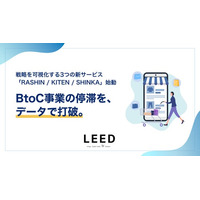 BtoC事業の成長戦略を可視化する「RASHIN」始動。BtoC事業の“停滞”をデータで打破。株式会社LEEDが分析・獲得・LTVを体系化した3つの新サービスをリリース。