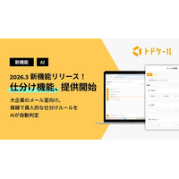 AIが郵便仕分けを瞬時に判定、トドケールが新機能をリリース