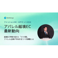 【イベントレポート】アパレルの海外販売、何から始める？ZenGroupが「ファッションDX・AIサミット2026」で越境ECの課題と解決策を解説