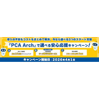 バックオフィス業務のクラウド化を強力サポート！『PCA Arch × PCAクラウド 選べる安心応援キャンペーン』を開始