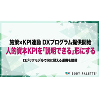【施策×KPI連動】人材施策と人的資本KPIを紐づけ投資家に説明できる形で運用するDXプログラムの提供を開始いたしました