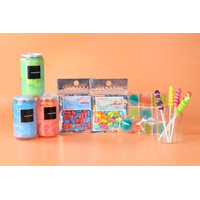 “食べる炭酸”？！初夏を感じる爽快キャンディ　さくしゅわ食感がたまらない発泡キャンディやロリポップなど　全4種　PAPABUBBLEのはじけるしゅわしゅわシリーズ　4月16日より発売