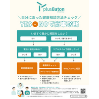 ティーペック、健康ポータルサイト「plus Baton（プラスバトン）」を 健康保険組合200団体以上に提供開始